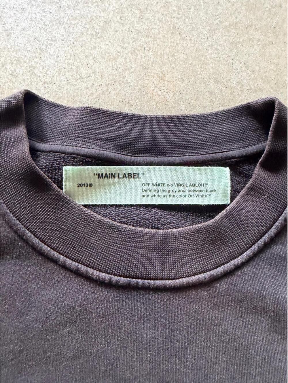 Off White Business Women Sweatshirt Sz L/XL - Picture 3 of 6